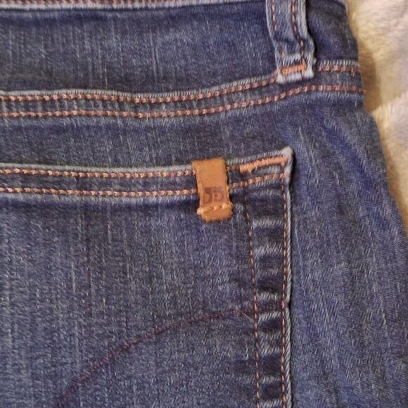 Joes Jeans The Skinny Distressed Dark Blue Women's Jeans Mid Rise Size 30 - Picture 9 of 13